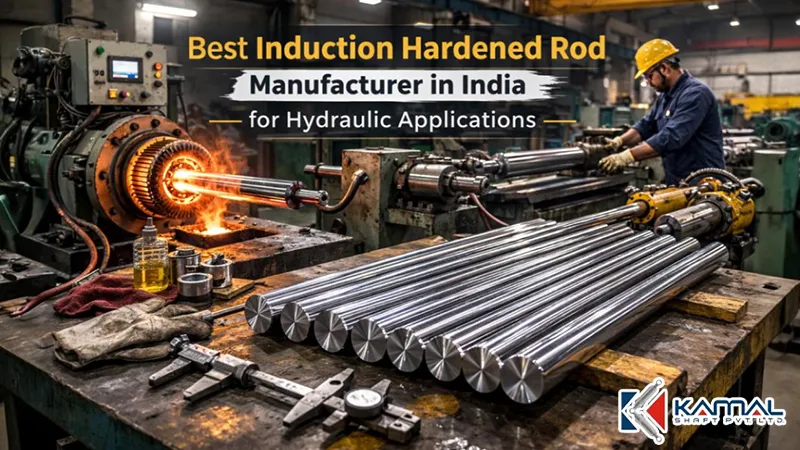 Best Induction Hardened Rod Manufacturer In India For Hydraulic Applications